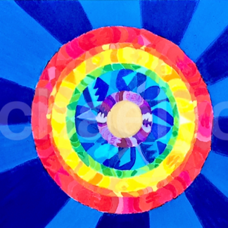 The Mandala of Special Blue Joys