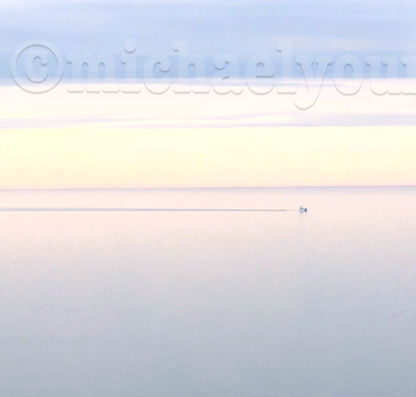 Boating Across Lake Michigan