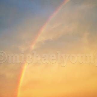 Rainbow on Lake Michigan