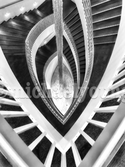 Staircase at the Museum of Contemporary Art, Chicago