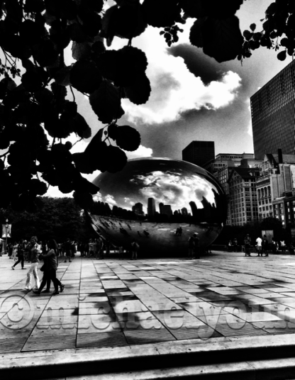 The Bean Sculpture in Chicago