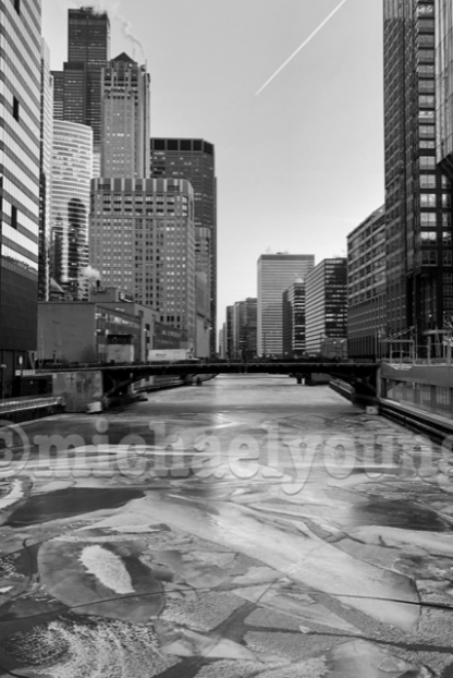 The Frozen Chicago River