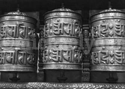 Tibetan Prayer Wheels